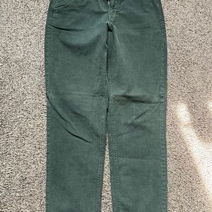 NWT American Eagle Outfitters Super Stretch Green Pants, size 8